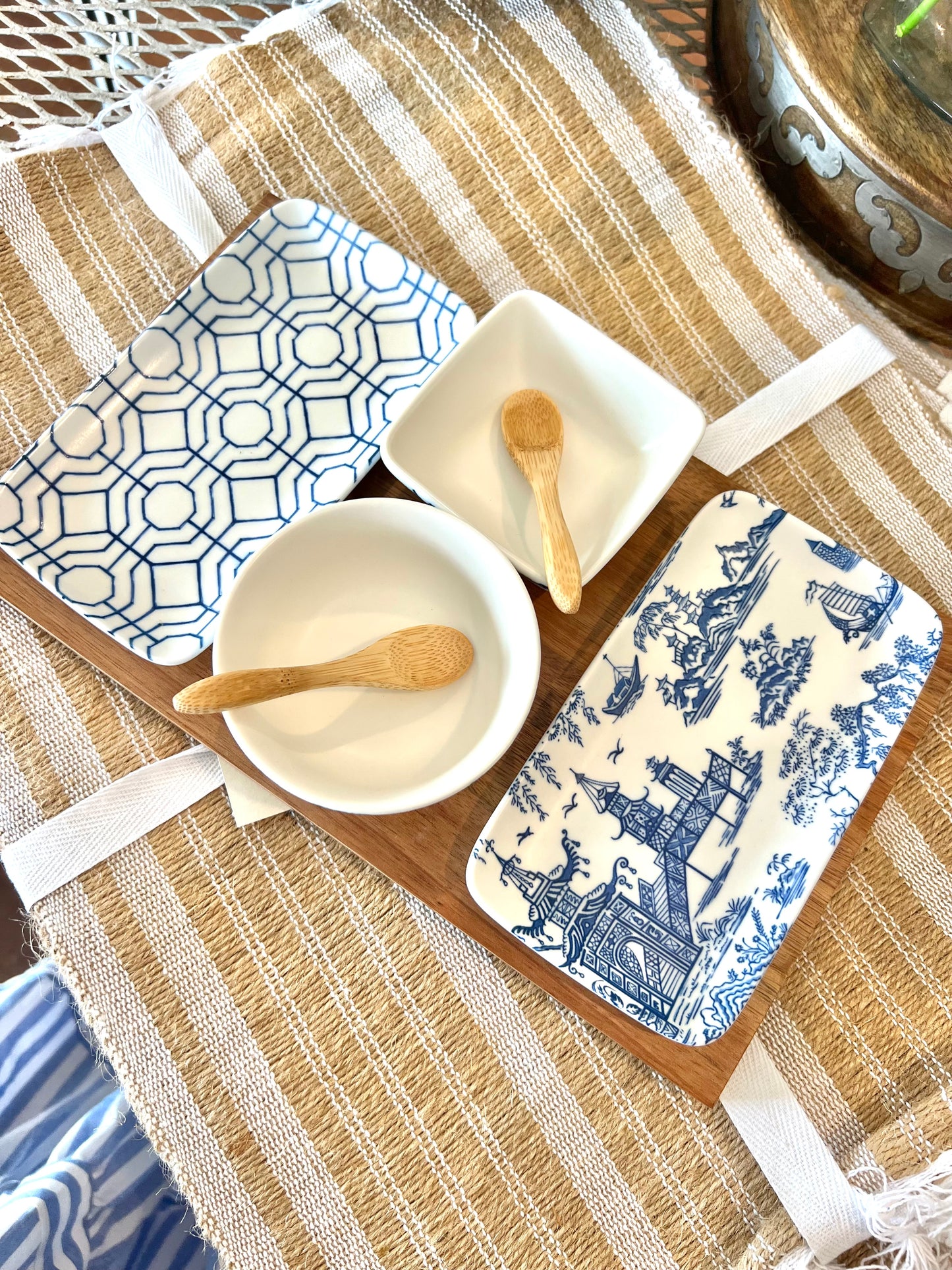 Chinoiserie Serving Set