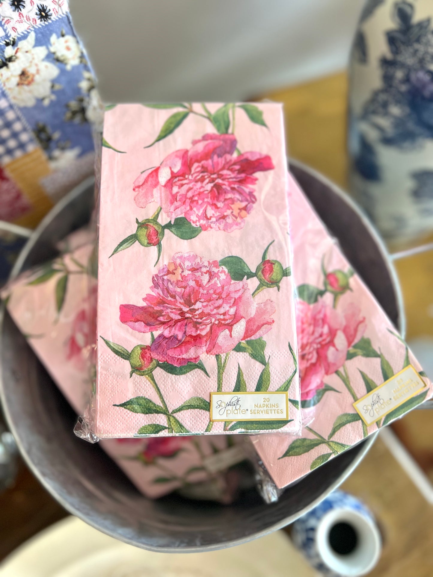 Peony Paper Napkins