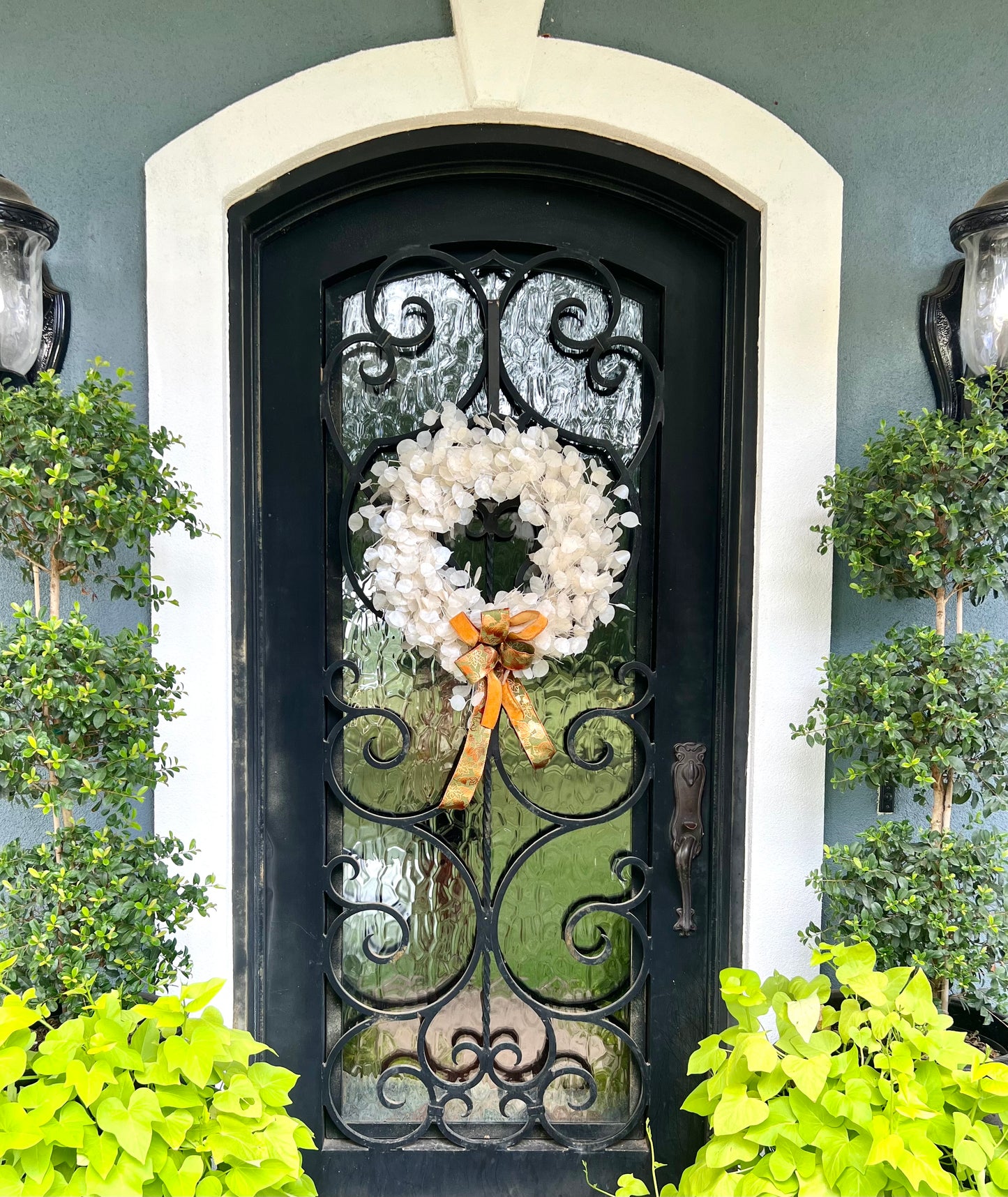 Lunaria Wreath (Ivory)