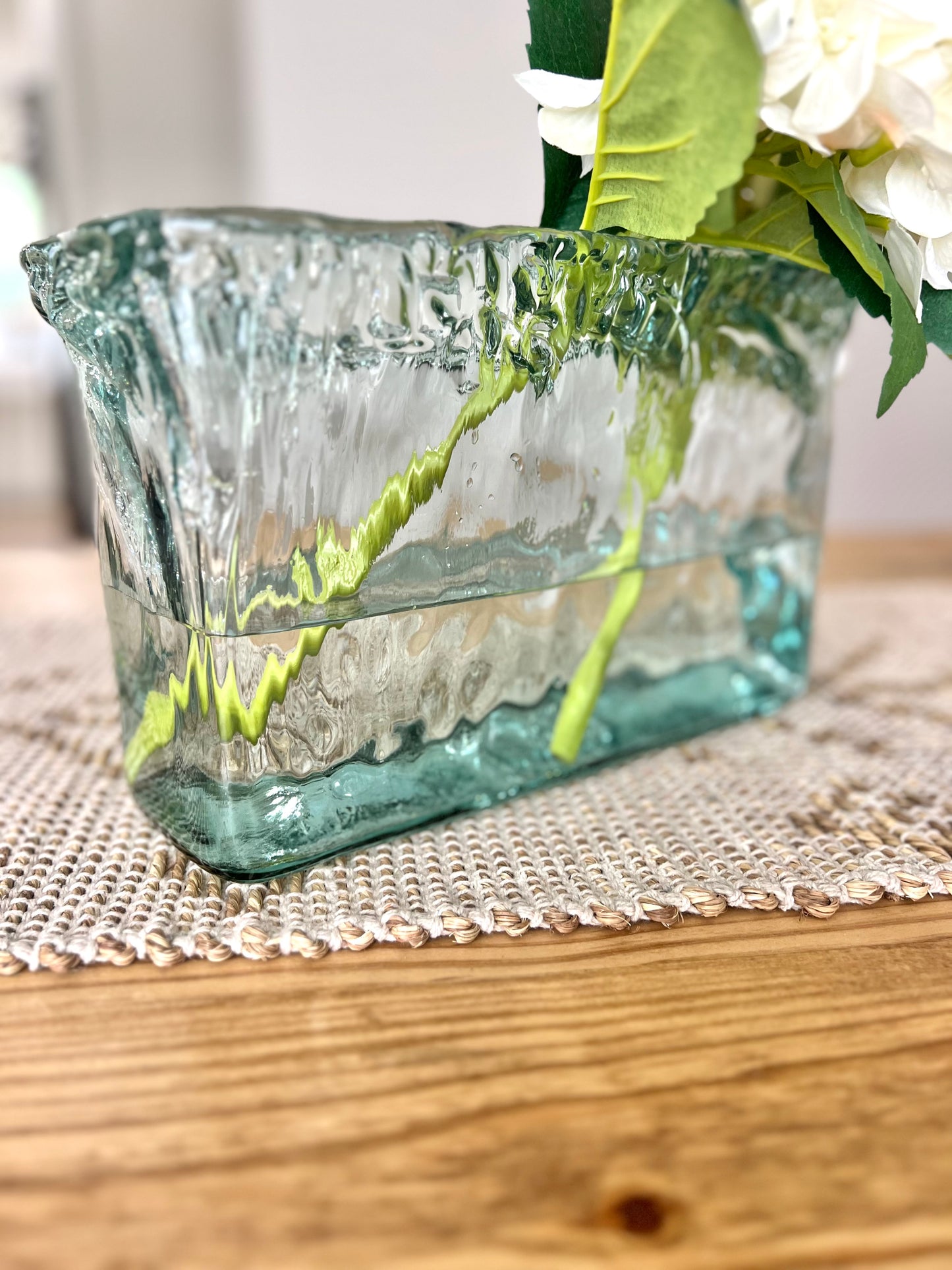 Organic Glass Vase