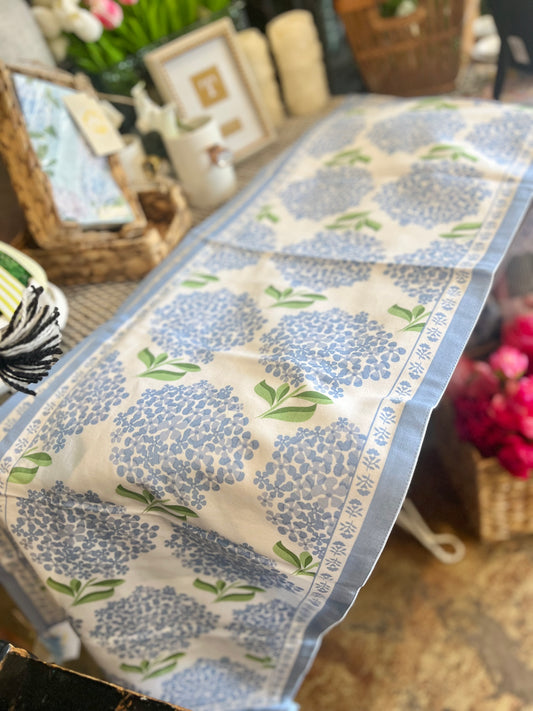 Hydrangea Table Runner