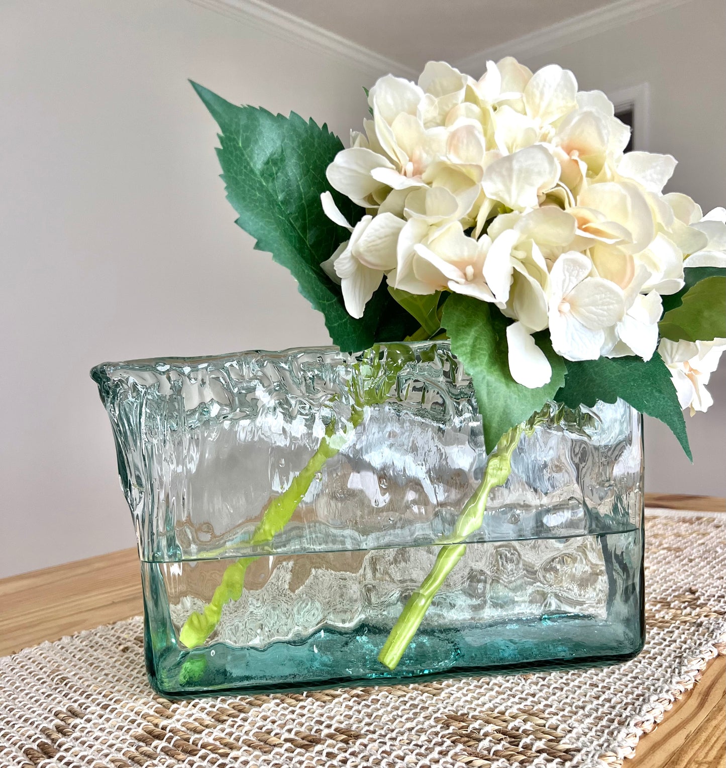 Organic Glass Vase