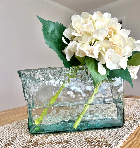 Organic Glass Vase