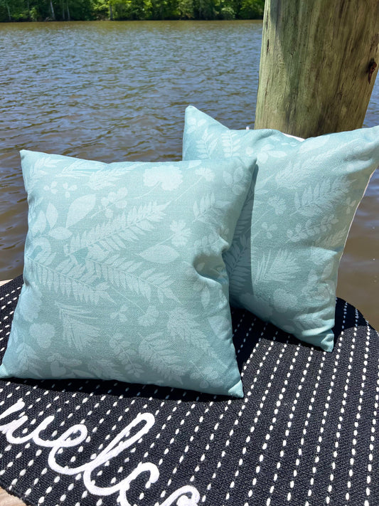 Palm It Up, Outdoor Pillow